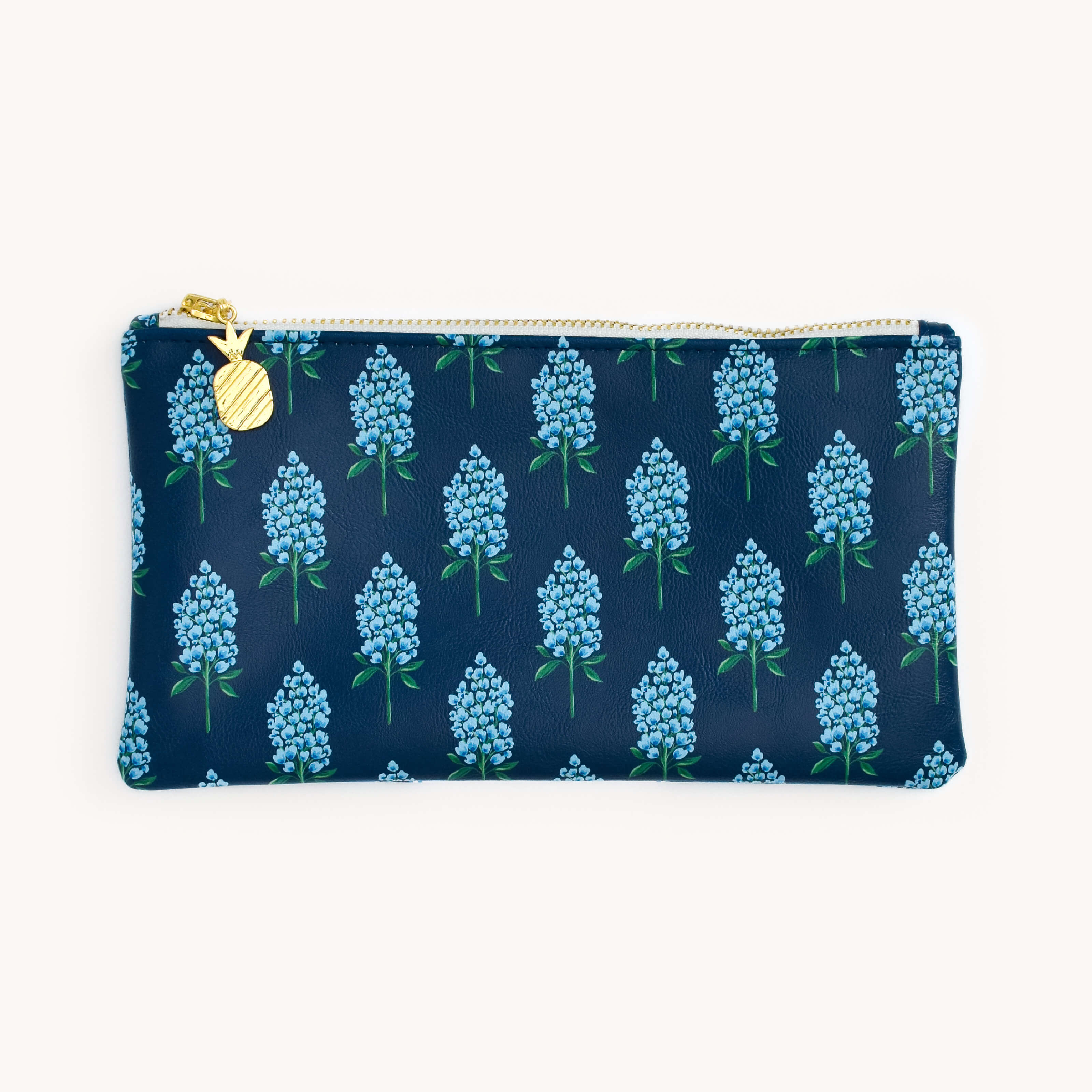 Blue Floral Pencil Pouch – Layle By Mail