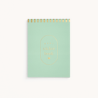 Simplified by Emily Ley | Baby Sticker Book featuring a soft-touch, thick paper cover with gold foil details. 