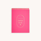 Simplified by Emily Ley | College Sticker Book featuring a soft-touch, thick paper cover with gold foil details. 