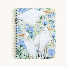 2024-2025 Academic Year Weekly Simplified Planner by Emily Ley featuring the Beaufort Birdies cover design with gold foil details.