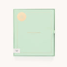 Limited-edition light green Artist Edition keepsake box for the 2024-2025 Academic Year Weekly Simplified Planner by Emily Ley featuring in the Beaufort Birdies cover design.