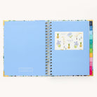 Colorful sticker sheet included in the inner pocket with the 2024-2025 Academic Year Weekly Simplified Planner by Emily Ley in the Beaufort Birdies cover design for customization. 