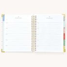 Simplified Planner by Emily Ley open to the Child-Specific Goals pages. Designed for parents to set and track individual goals for each child, with dedicated spaces for multiple goal entries.