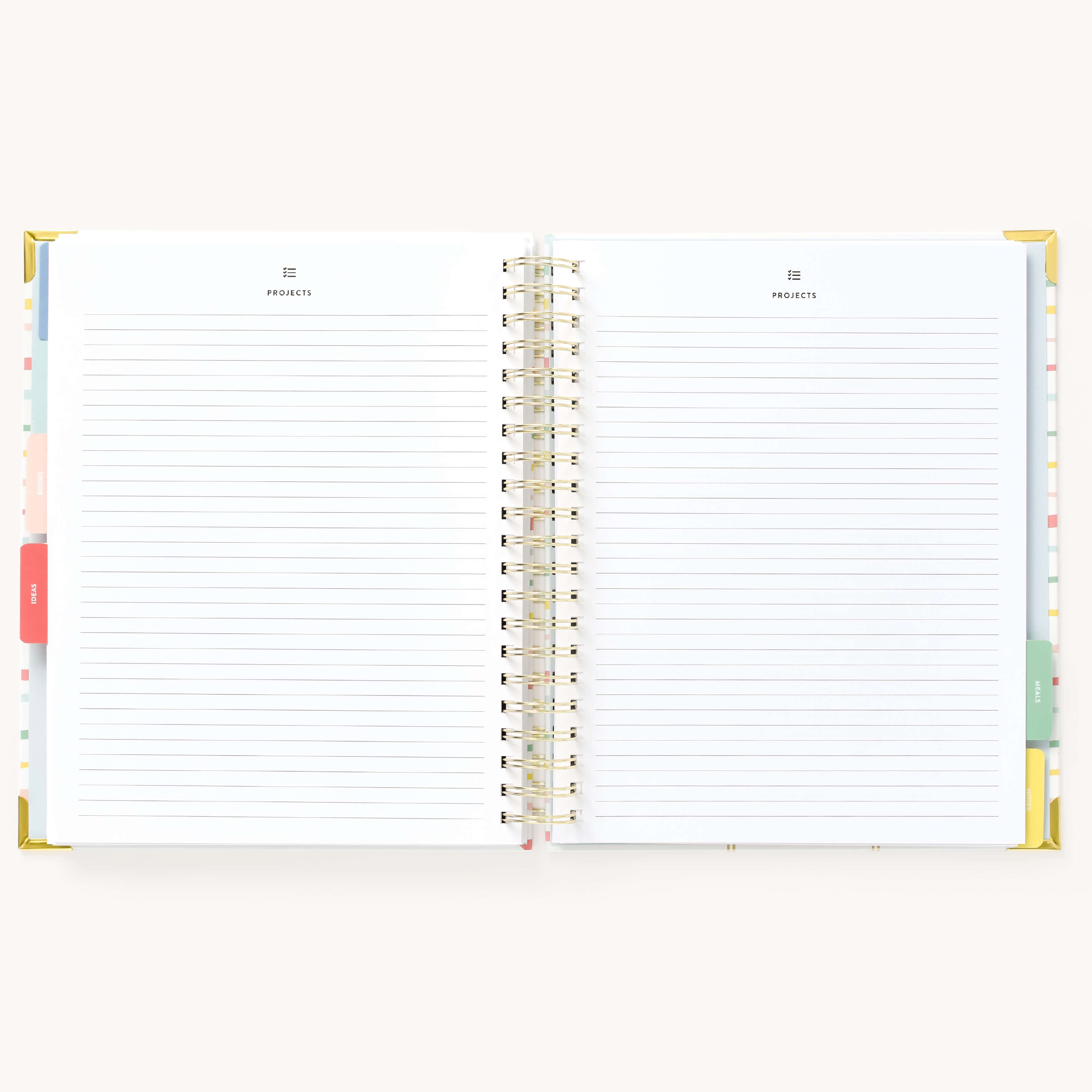 Lined pages for Projects in the Simplified Homeschool Planner.