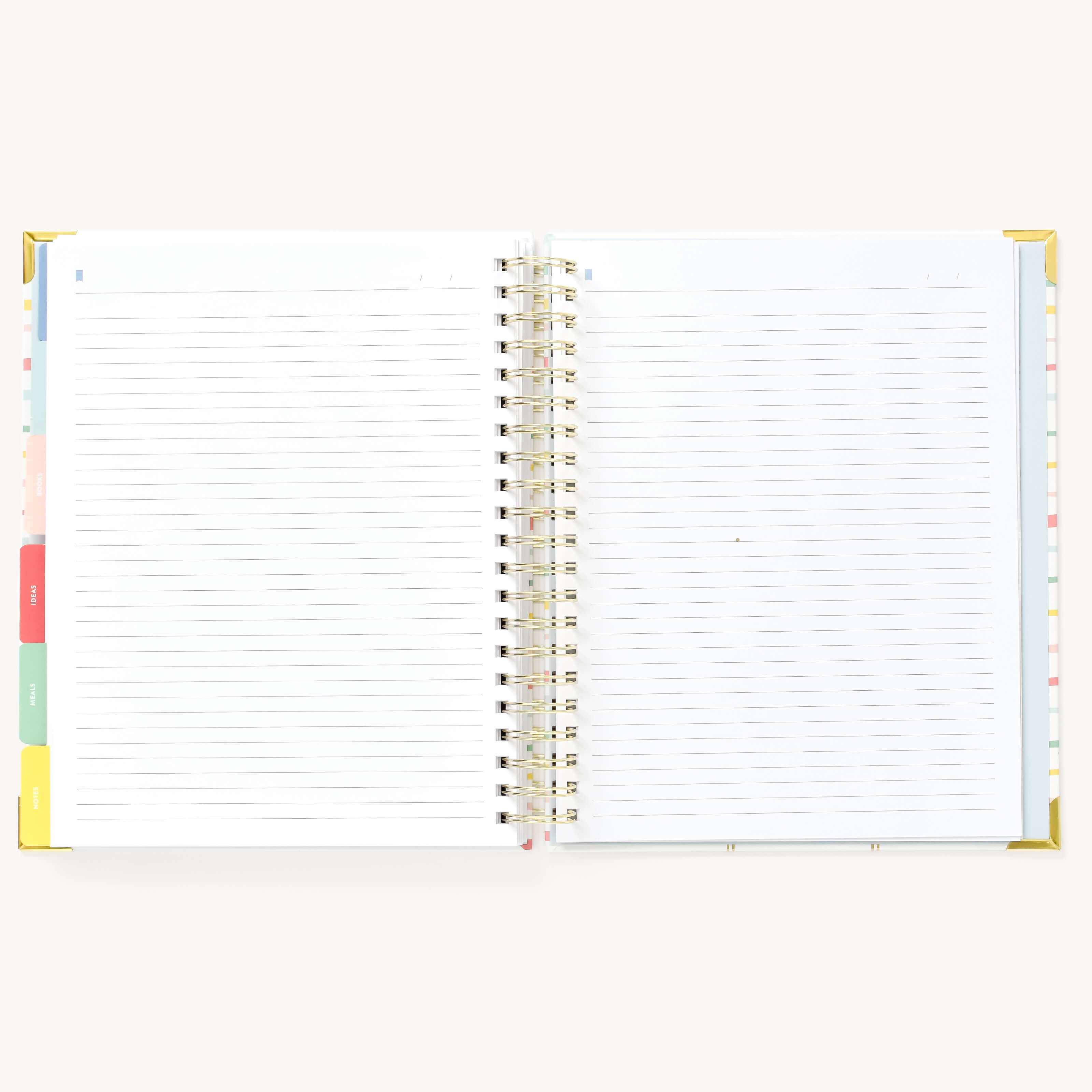 Lined notes pages for additional planning and thoughts in the Simplified Homeschool Planner.