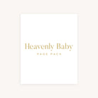 HEAVENLY BABY PAGE PACK