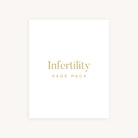 INFERTILITY BABY BOOK PAGE PACK