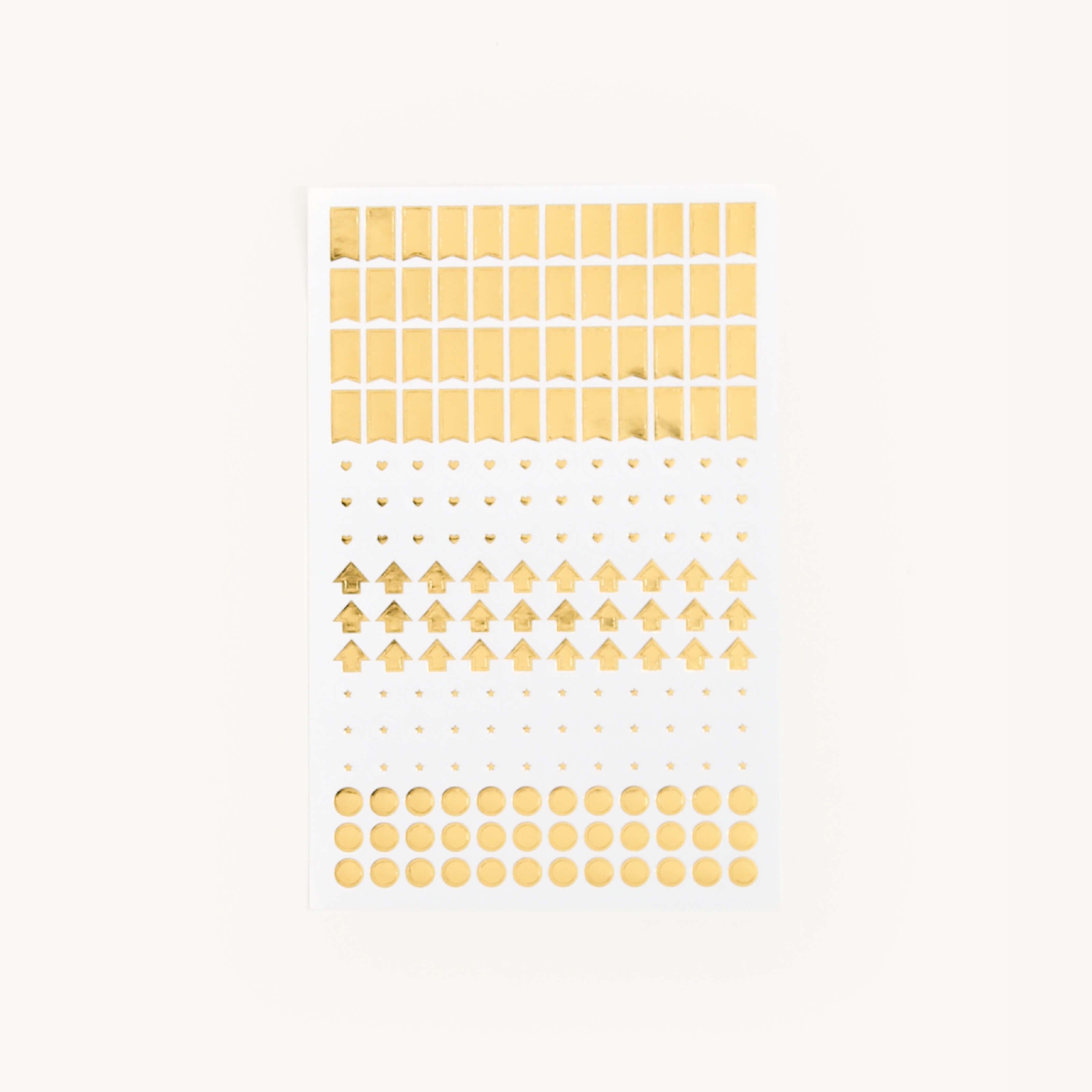 Simplified by Emily Ley | Gold Foil Icon Sticker Set 