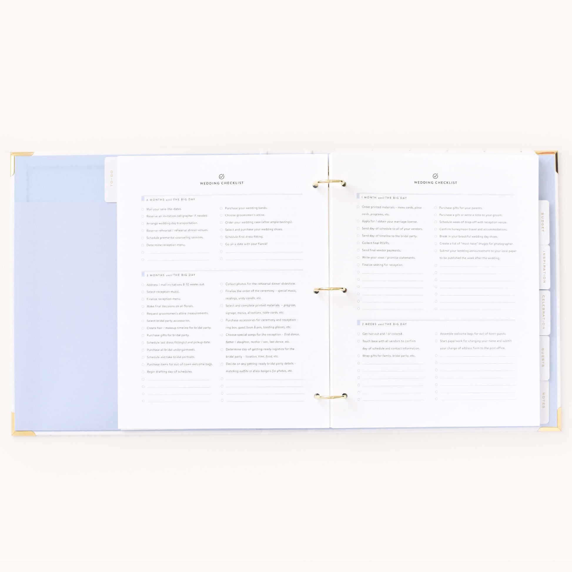 Printable Wedding Planner Kit for Organizing Your Dream Wedding -   Canada