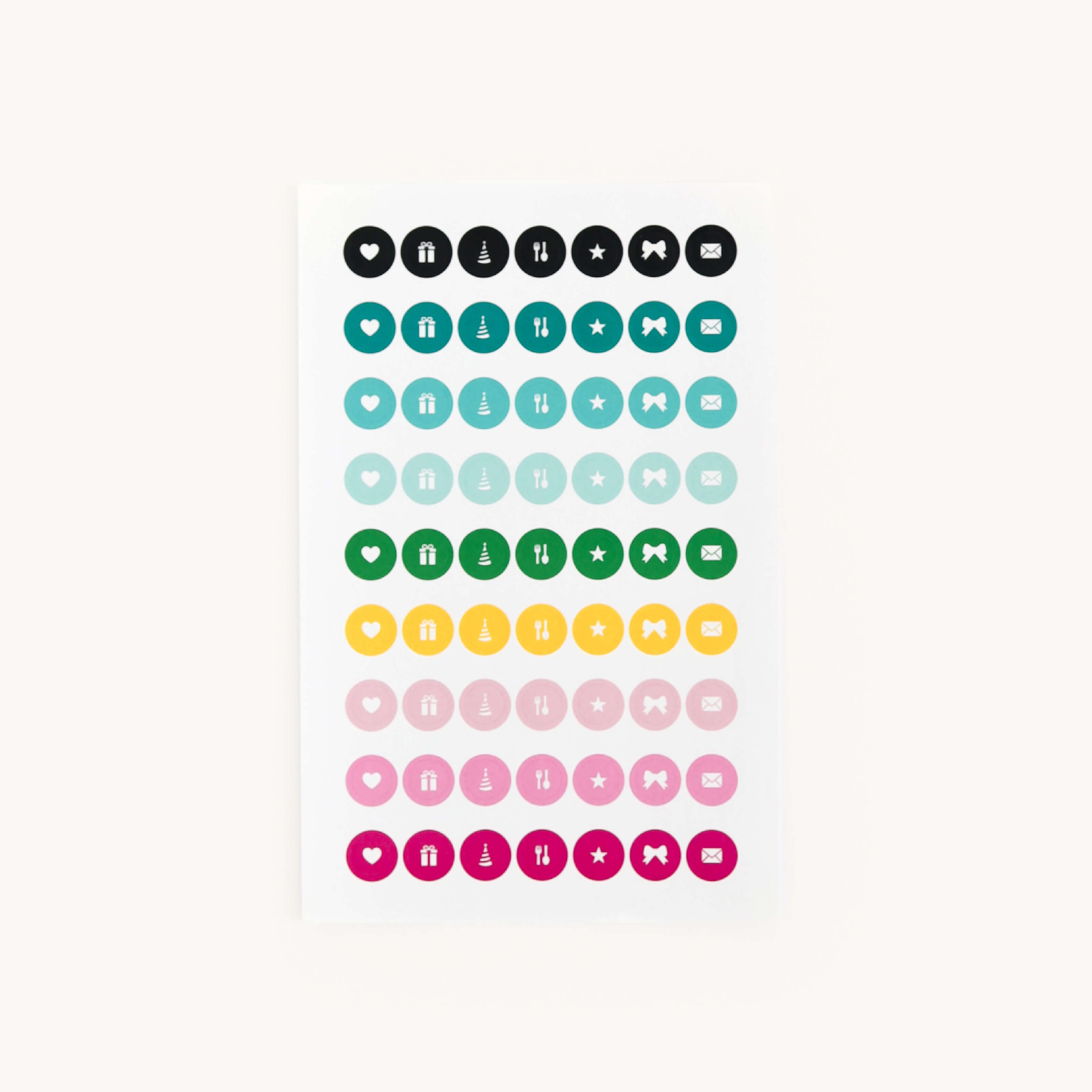 Simplified by Emily Ley | Icons Sticker Set