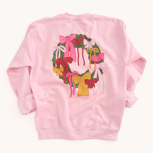 Festive Bows Crewneck Back