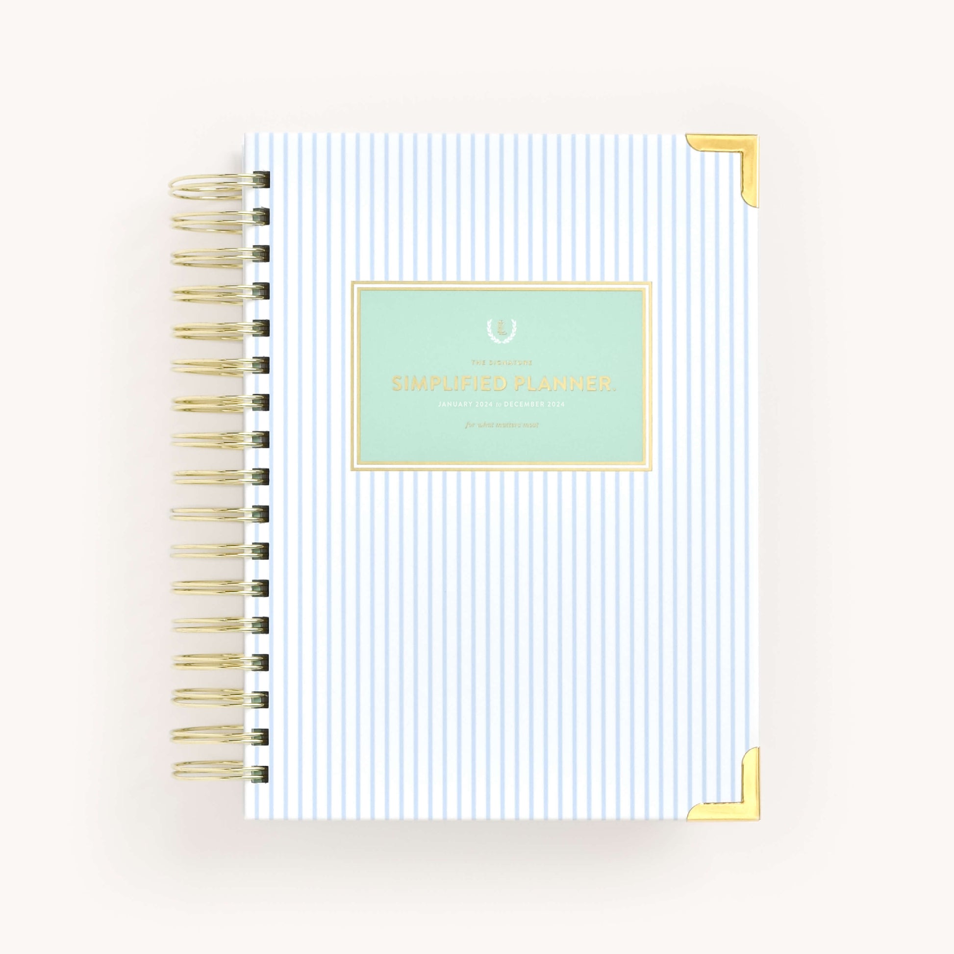 Daily Planner 2024 Beautiful Capable Inspiring (Wirebound)