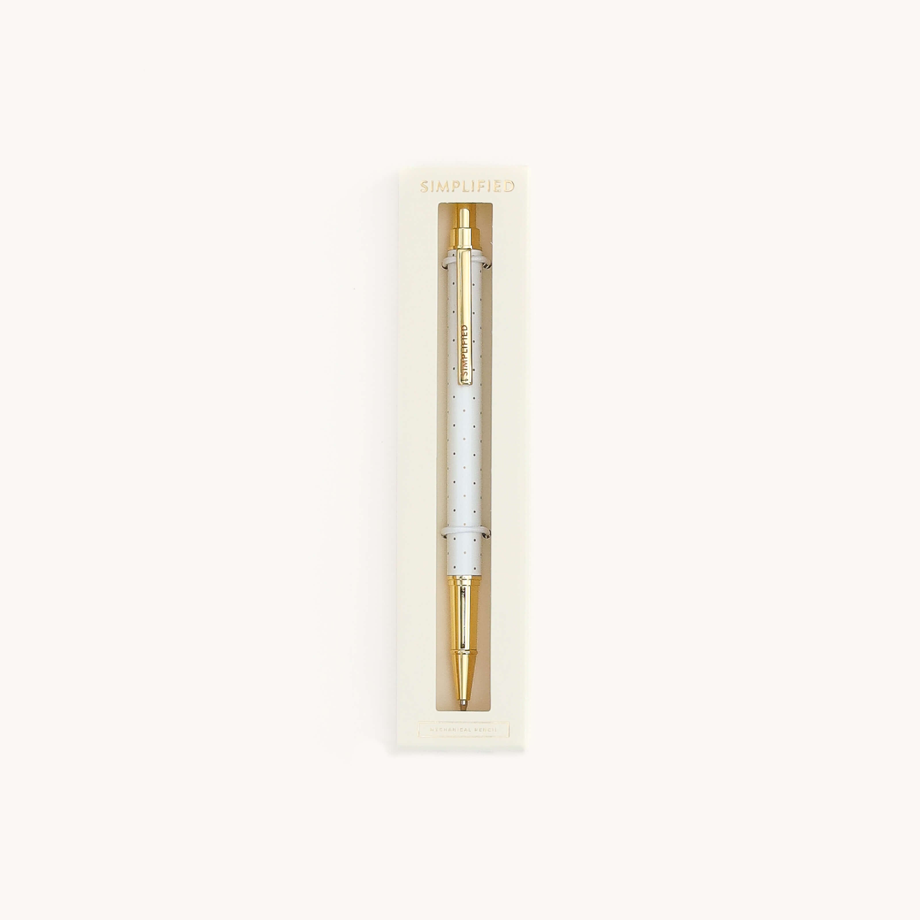 Mechanical Pencil, Gold Dot – Simplified® by Emily Ley