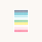 Simplified by Emily Ley | Bold Color-Coding Dot Sticker Set 