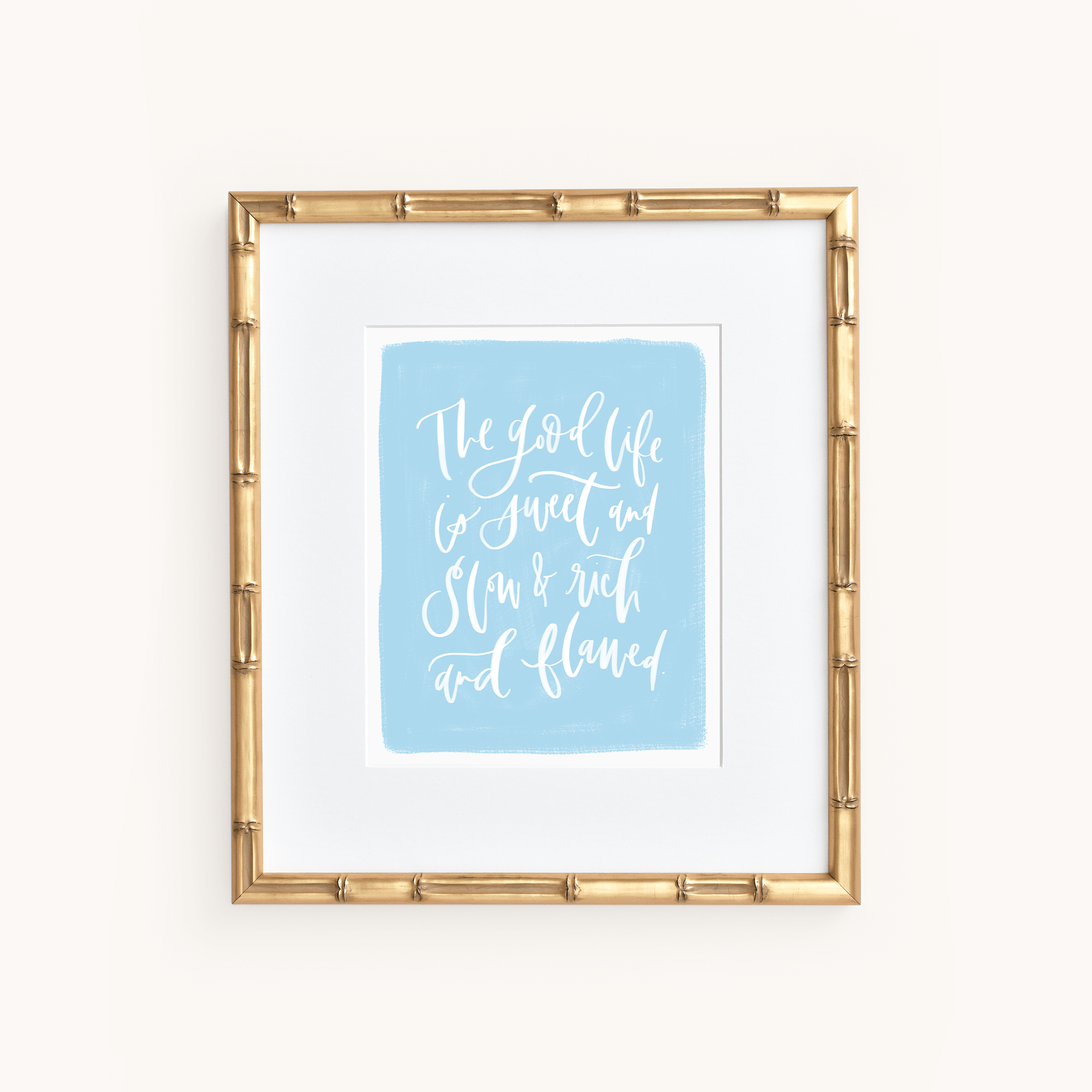 Art Print, The Good Life – Simplified® by Emily Ley